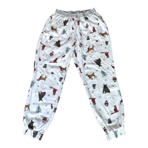 Hollister Other - Hollister Sleep Pajama Pants, Winter Print, Size Small